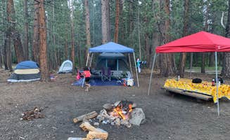 Tamie O.'s photo of tent camping at Upper Deadman Campground near Tahoe National Forest