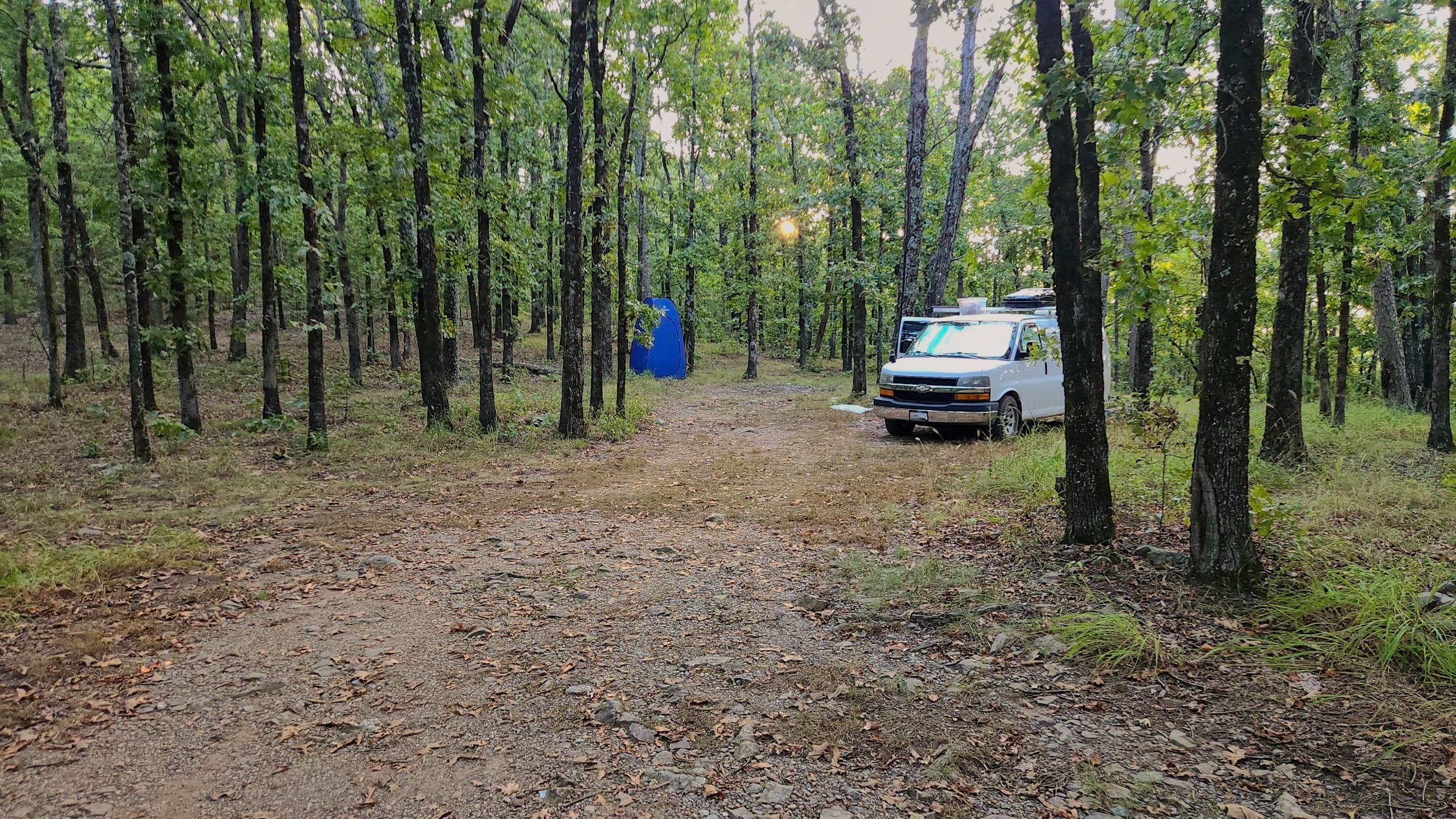 Camper-submitted photo at FR94 Dispersed Campsite near Casa, AR