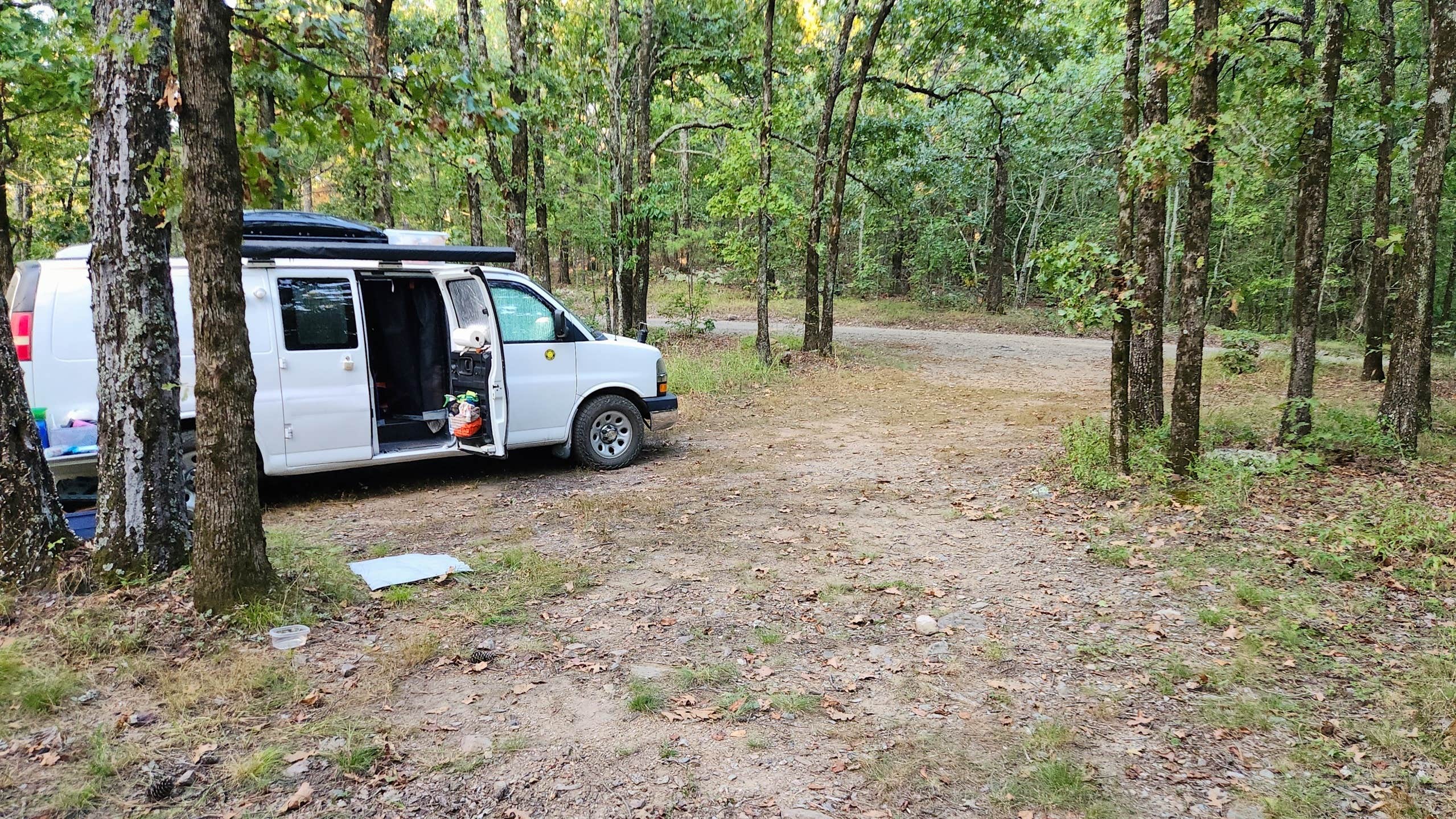 Camper-submitted photo at FR94 Dispersed Campsite near Casa, AR