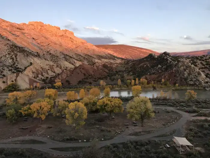 Camper-submitted photo at Split Mountain Group Campground — Dinosaur National Monument near Vernal, UT