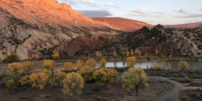 Camper submitted image from Split Mountain Group Campground — Dinosaur National Monument