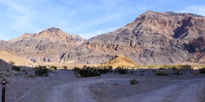 Camper submitted image from Death Valley Backcountry Roadside Camping — Death Valley National Park