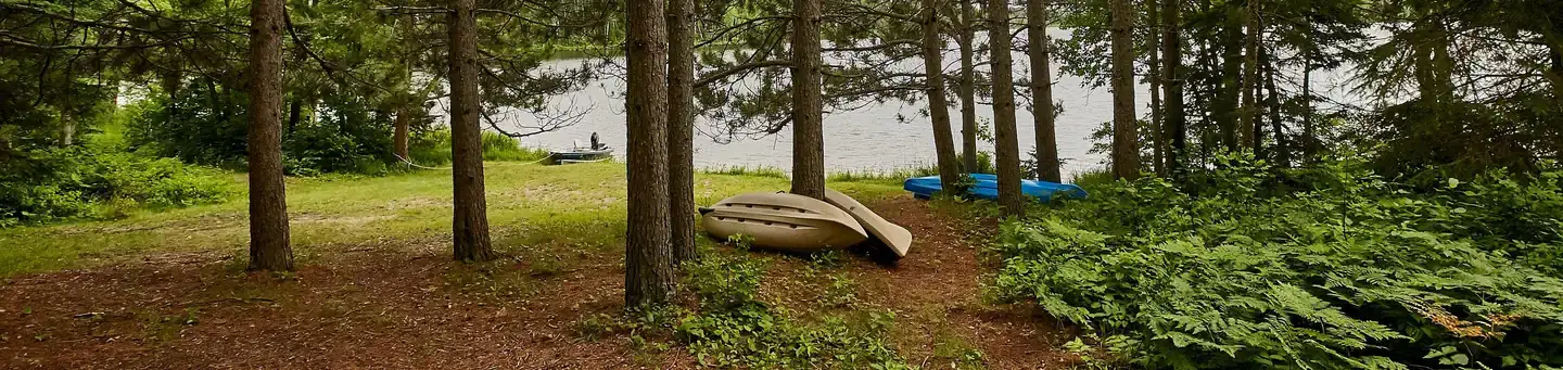 Camping near Lake Leander: Pfeiffer Lake, Tower, Minnesota
