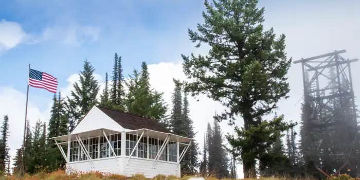 Camper submitted image from Spyglass Ground House — Idaho Panhandle National Forests