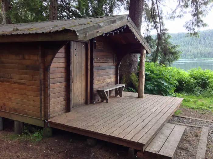 Camper submitted image from Moser Island Cabin - 1