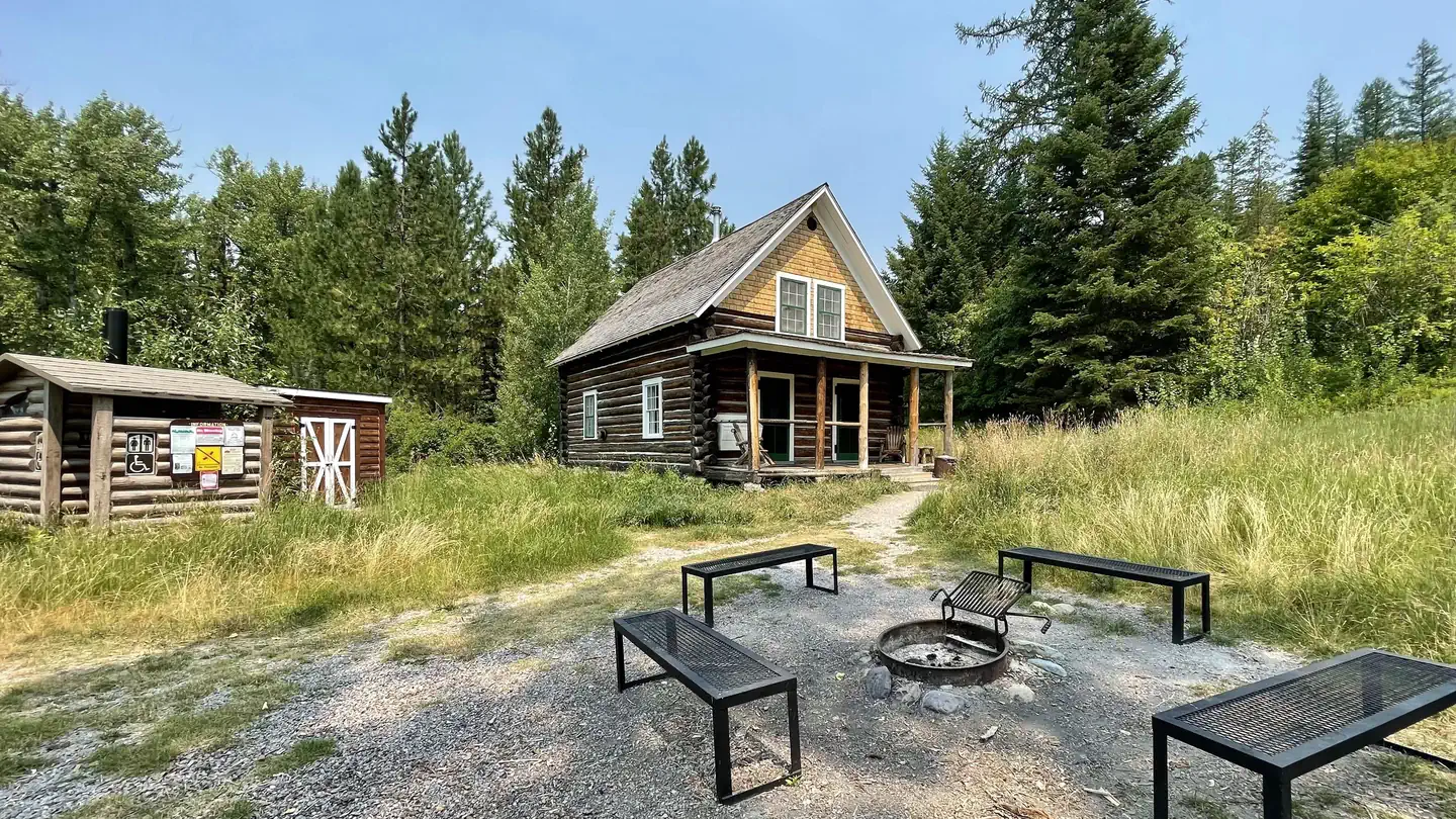 Camper-submitted photo at Swan Guard Station near Flathead National Forest