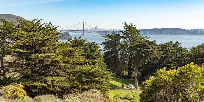 Camper submitted image from Bicentennial Campground — Golden Gate National Recreation Area