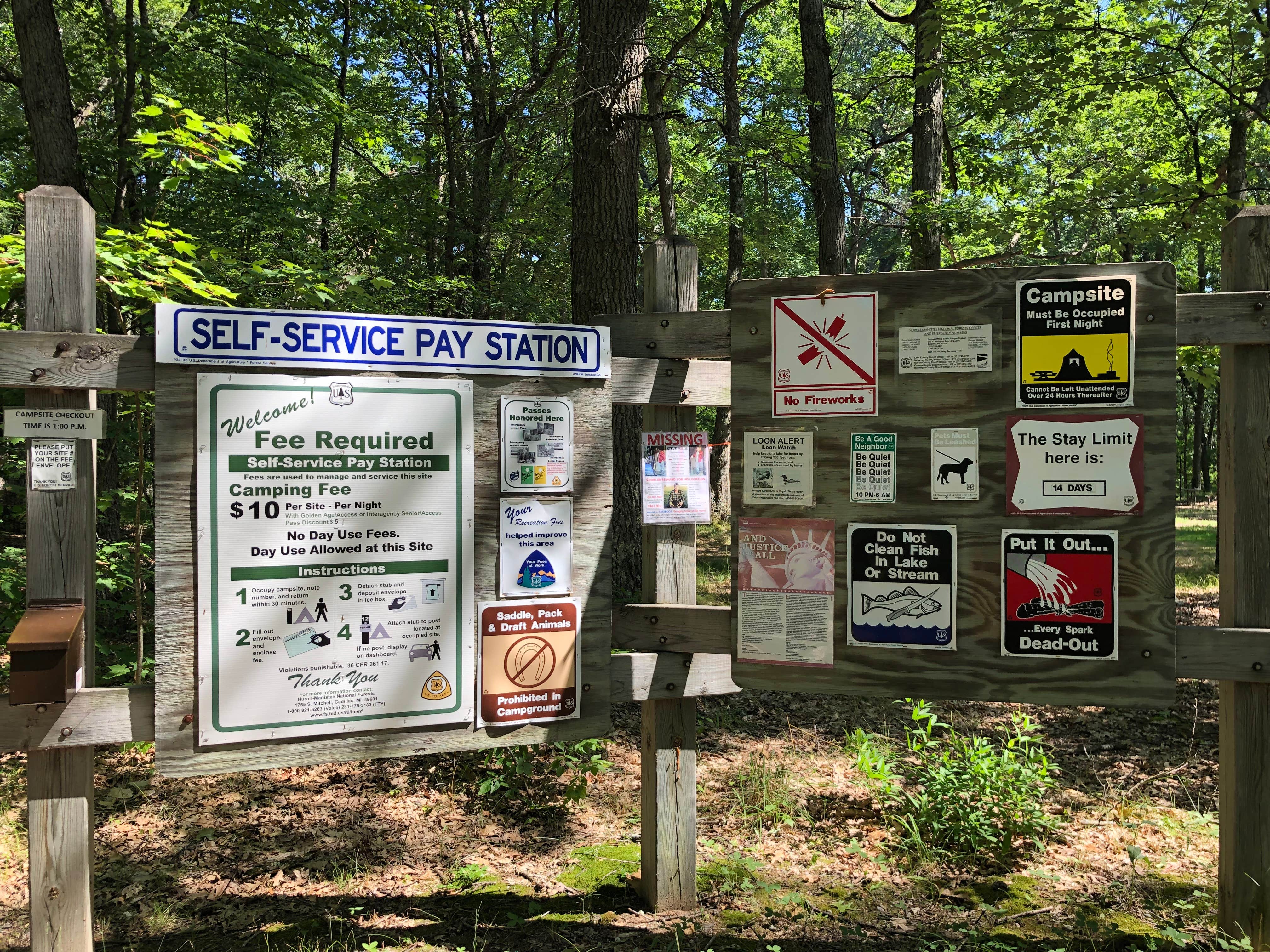 Camper-submitted photo at Walkup Lake Campground near Bitely, MI