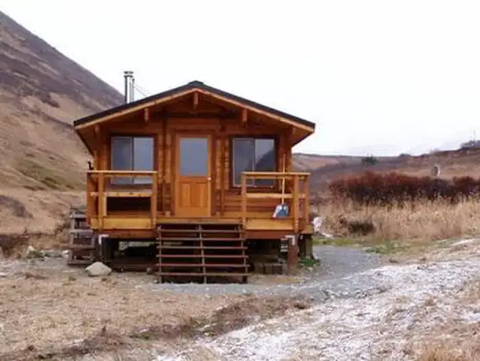 Camping near Tern Lake: Devils Pass Cabin, Cooper Landing, Alaska