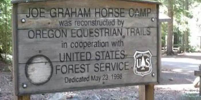 Camper submitted image from Joe Graham Horse Campground
