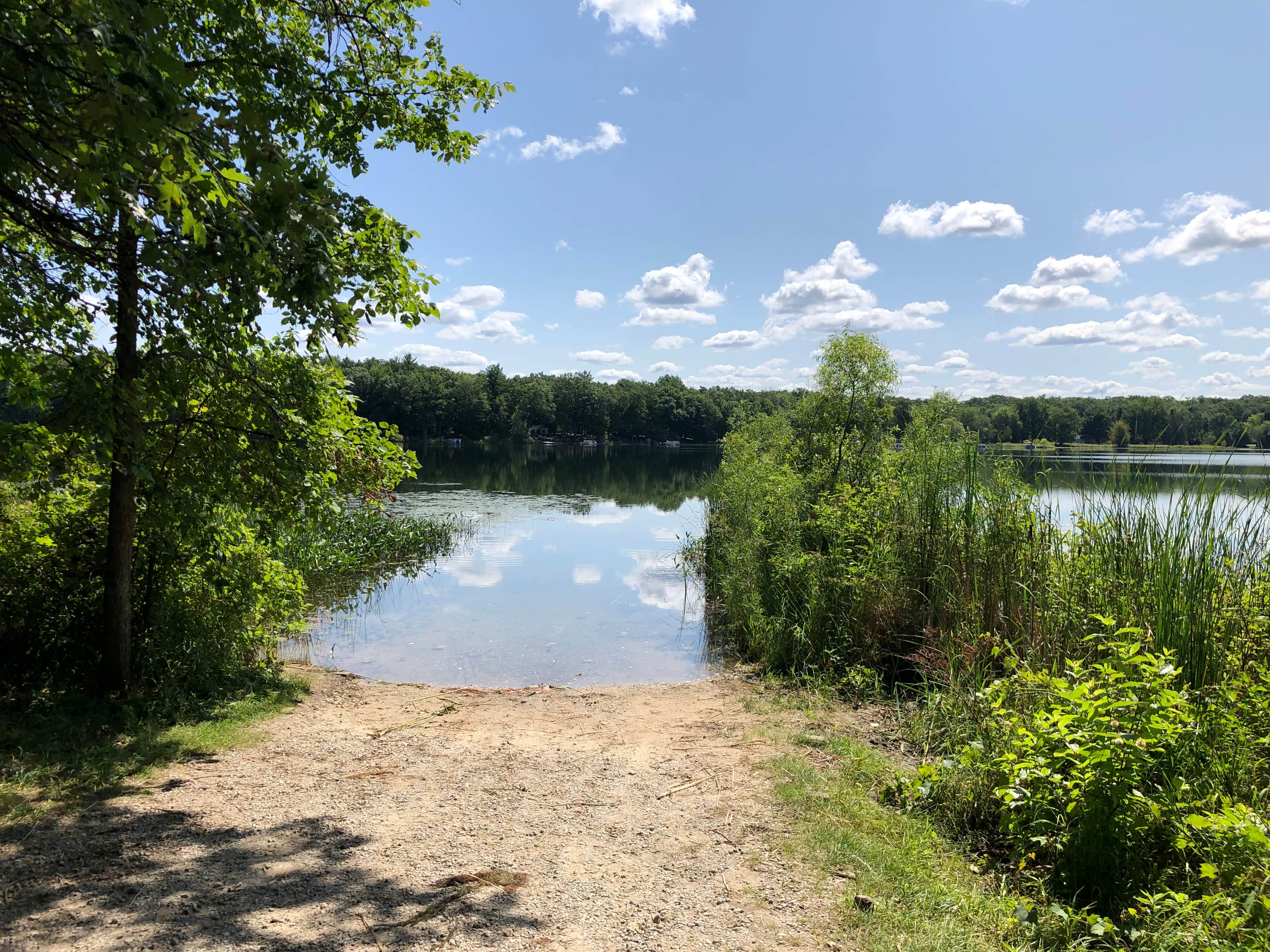 Camper-submitted photo at Walkup Lake Campground near Bitely, MI