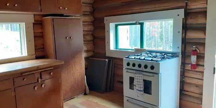 Camper submitted image from Nevada Creek Cabin — Helena Lewis And Clark National Forest