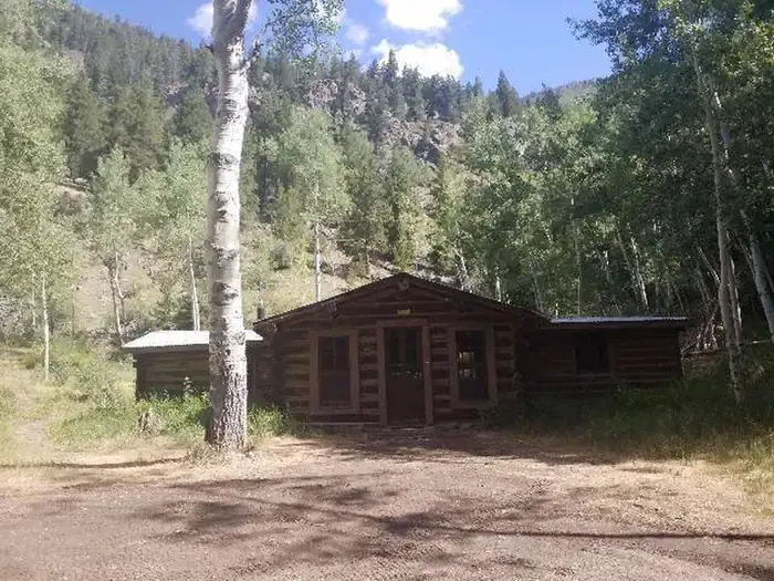 Camping near Clear Creek Reservoir: Dawson Cabin, Granite, Colorado