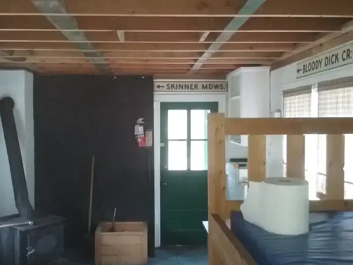 Camping near Leadore City Park: Bloody Dick Cabin, Jackson, Montana