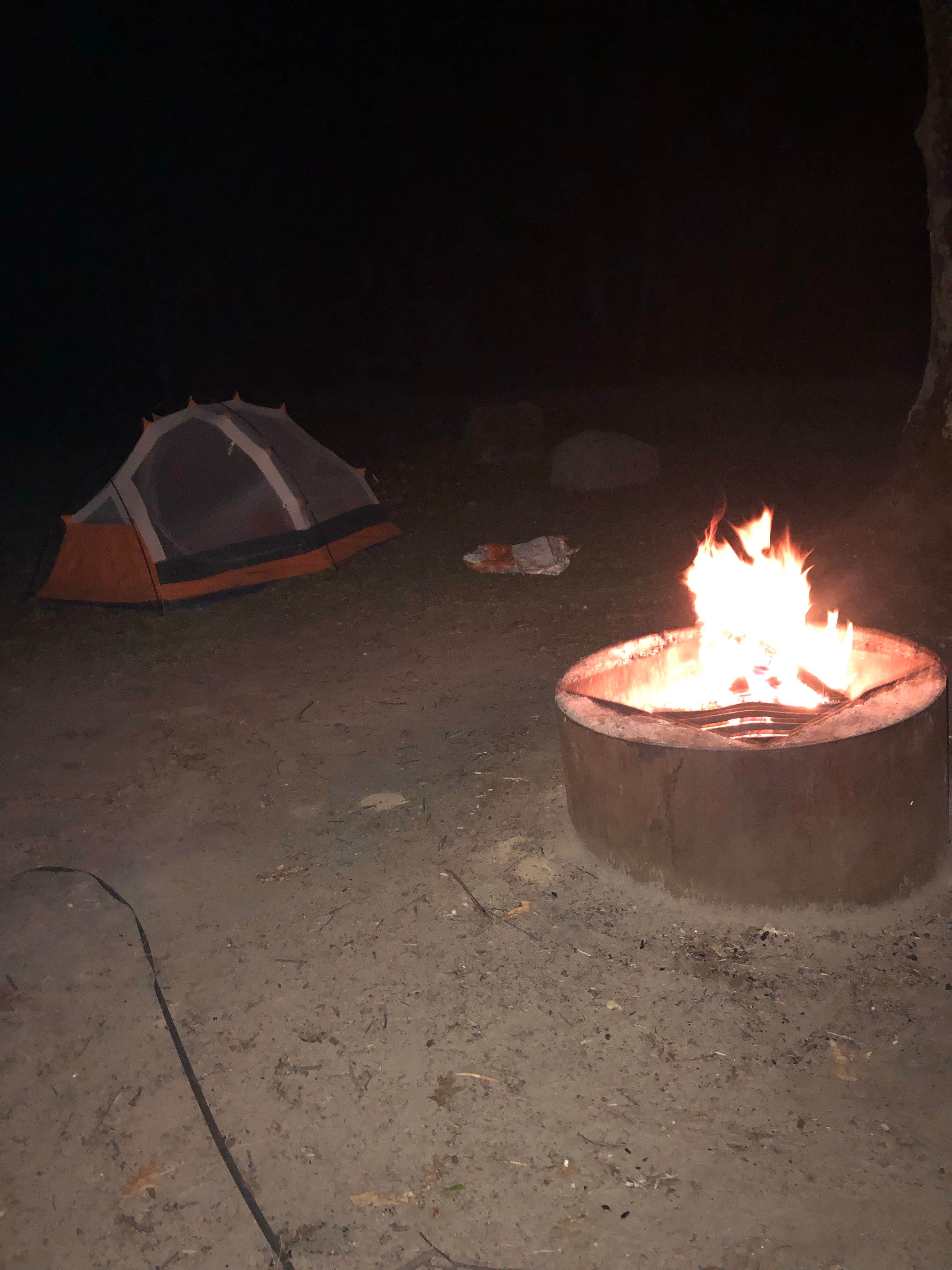 Camper-submitted photo at Black Lake State Forest Upper ORV Campground near Afton, MI