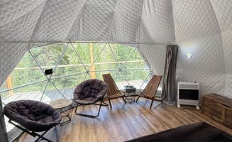 Rick B.'s photo of tent camping at Clear Creek Getaway near Evergreen, CO