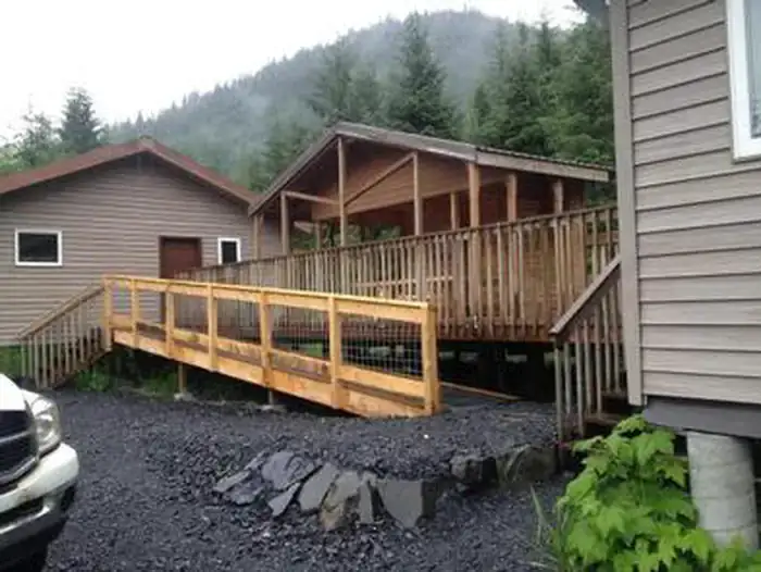 Camping near Three Sisters Overlook Campsite: Deep Bay Cabin, Wrangell, Alaska
