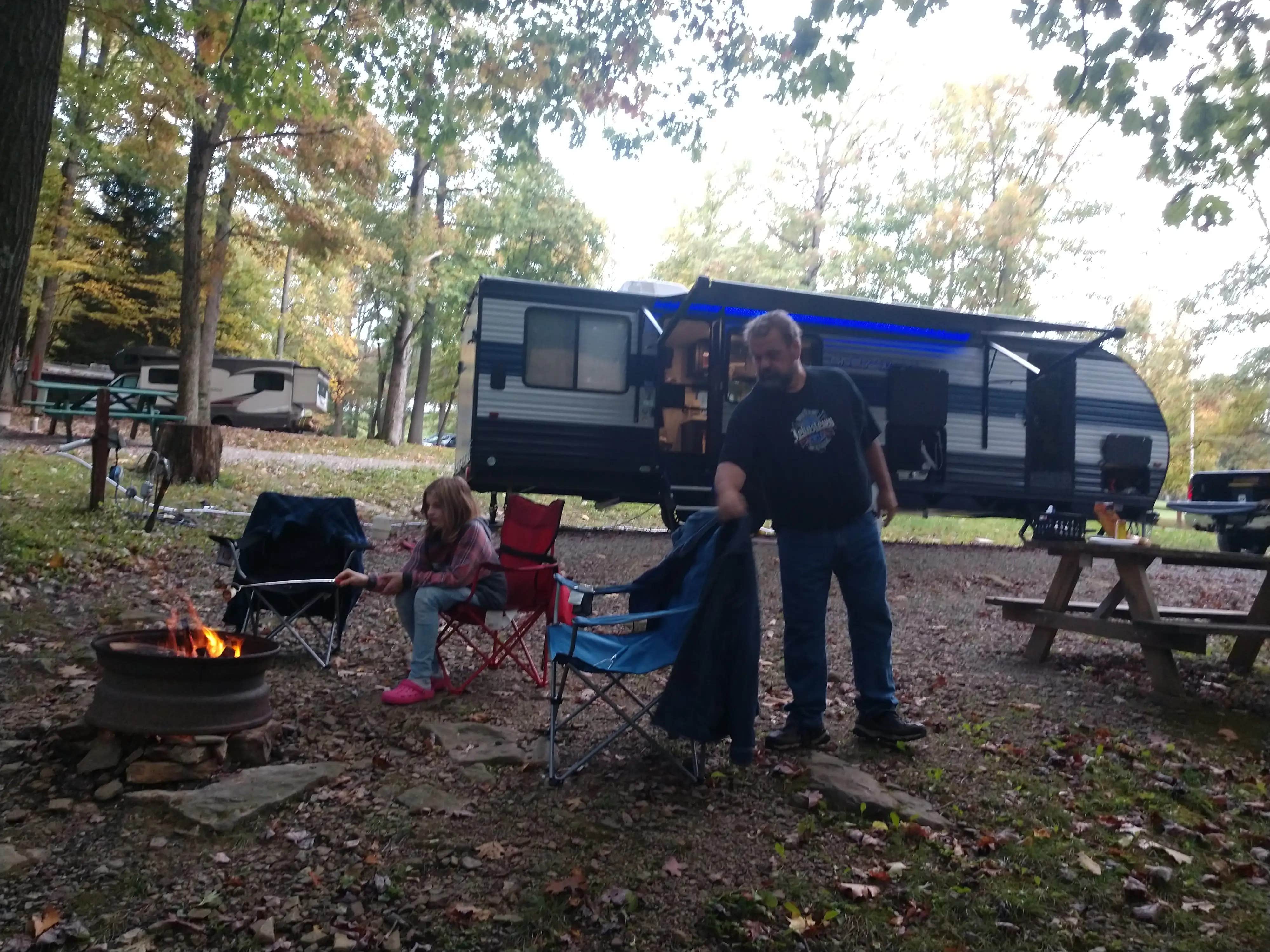 Stefhany A.'s photo of rv camping at Pittsburgh Roaring Run Rv Resort near Accident, MD