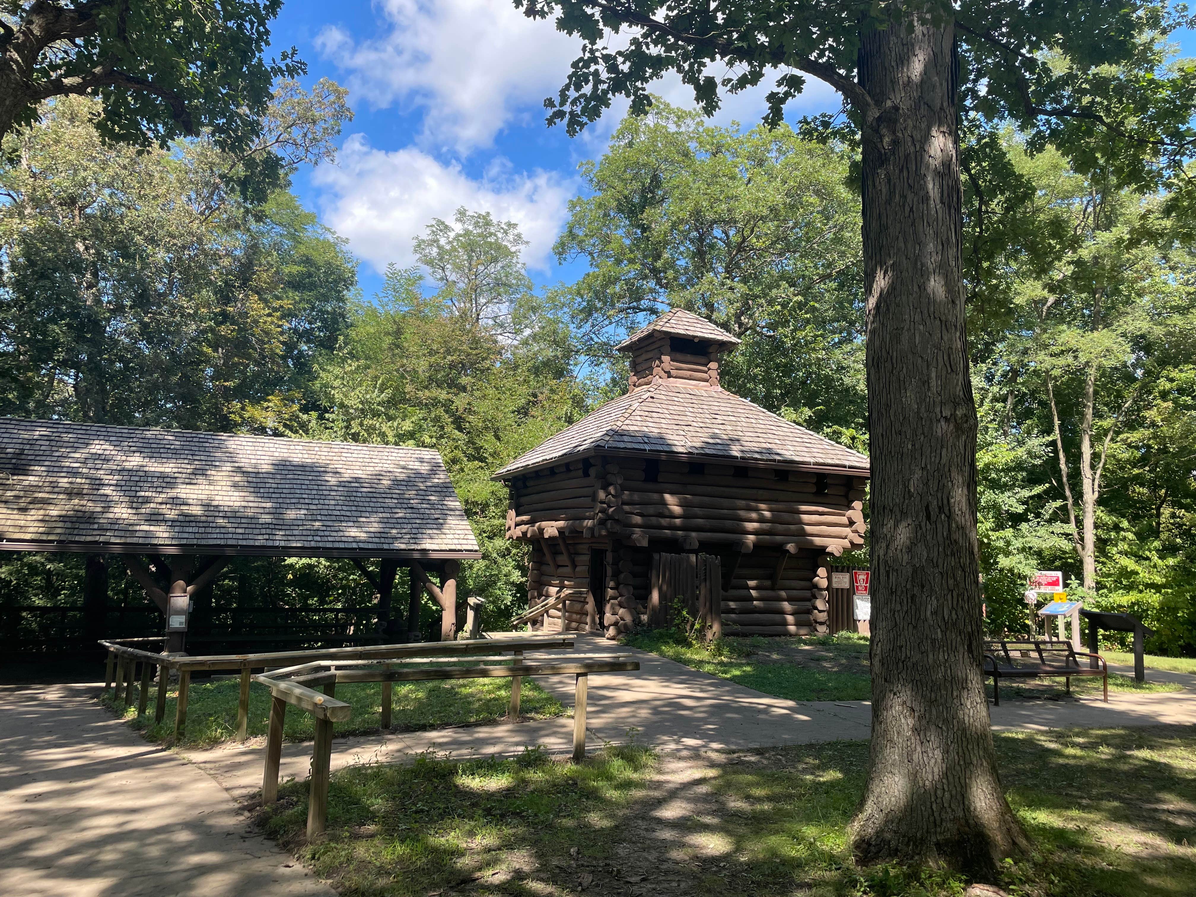 Brian O.'s photo of glamping accommodations at Pleasant Creek Campground near Kewanee, IL