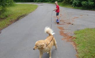Paul R.'s photo of camping with pets at Seymour Johnson AFB FamCamp near Garner, NC