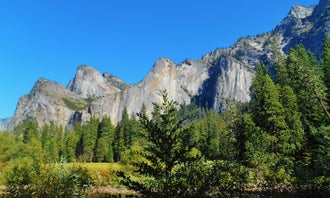 Camping near Upper Pines Campground — Yosemite National Park: Yosemite Creek — Yosemite National Park, Yosemite Valley, California