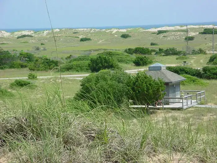 Camping near Ocracoke Campground — Cape Hatteras National Seashore: Frisco Campground — Cape Hatteras National Seashore, Frisco, North Carolina