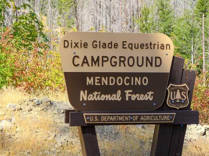 Camper submitted image from Dixie Glade Campground — Mendocino National Forest - 1