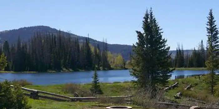 Camper submitted image from Manti-LaSal National Forest Potters Pond Campground