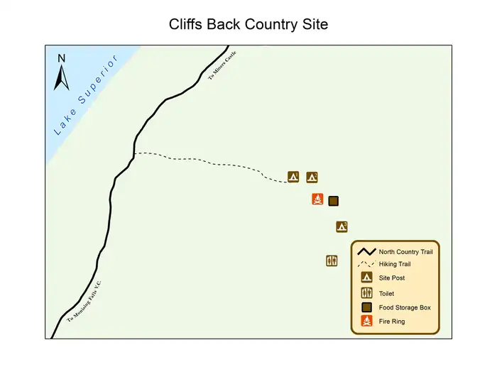 Camper-submitted photo at Pictured Rocks National Lakeshore Backcountry Sites — Pictured Rocks National Lakeshore near Pictured Rocks National Lakeshore