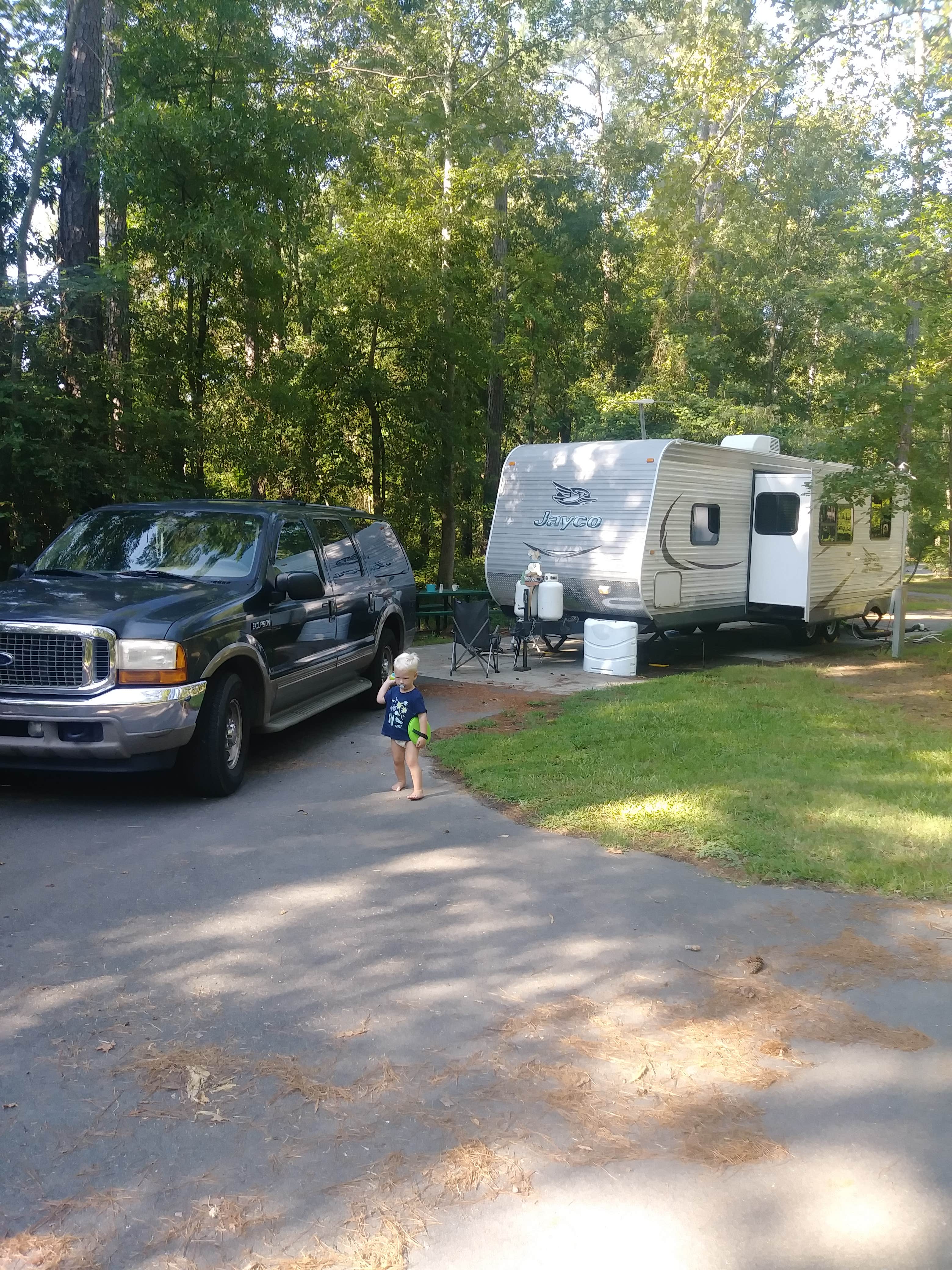 Camping near Cliffs of the Neuse State Park Campground: Seymour Johnson AFB FamCamp, Goldsboro, North Carolina