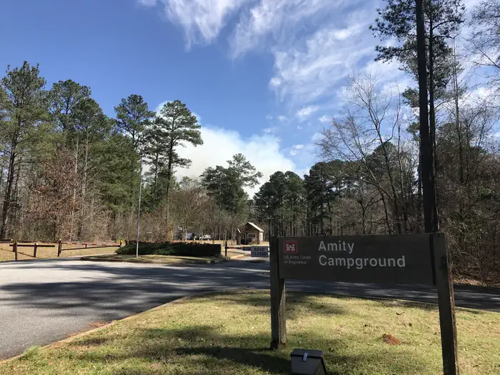 Camping near 3 Creeks Campground: Amity Campground, West Point, Alabama