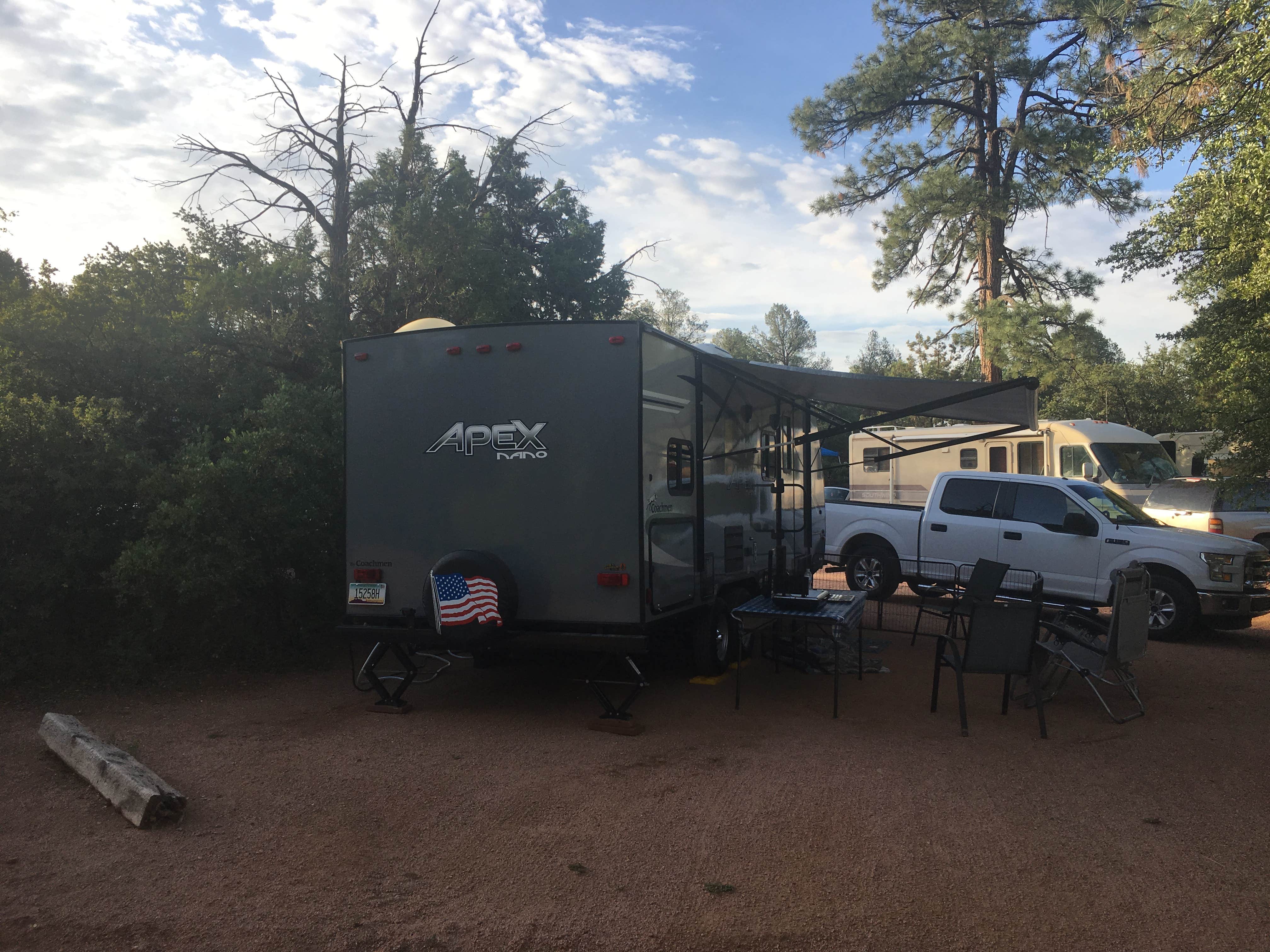 Jeff Y.'s photo of rv camping at Payson Campground & RV Resort near Kohls Ranch, AZ