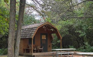 Donna H.'s photo of a cabin at Big Sioux Recreation Area — Big Sioux near Hawarden, IA