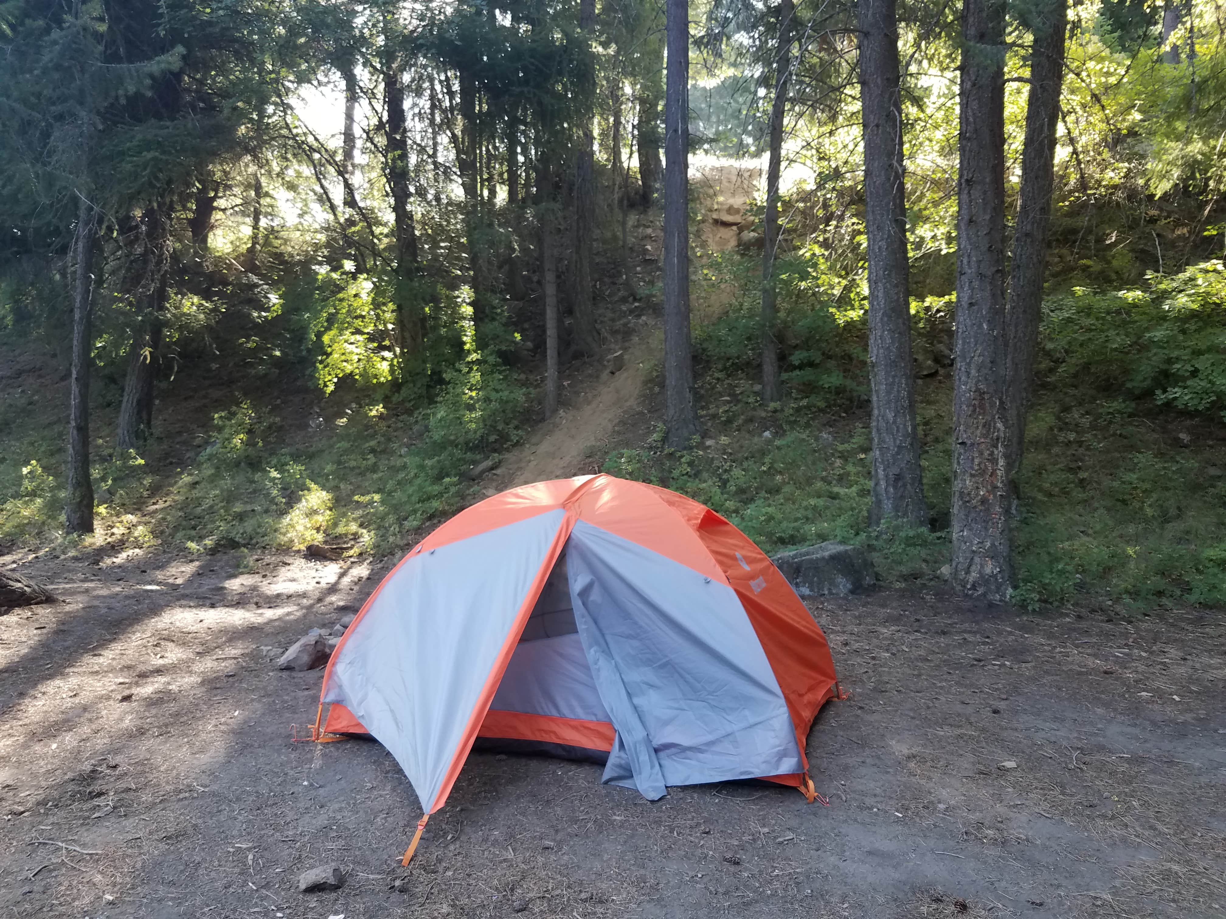 Jess G.'s photo of tent camping at South Fork Tieton Dispersed Camping near Parker, WA