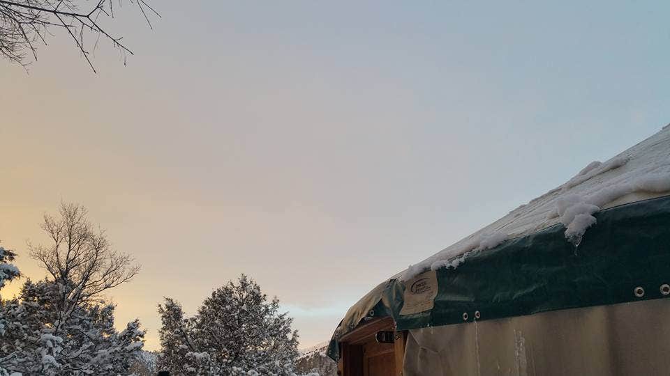 Camper submitted image from Green Canyon Yurt - 4