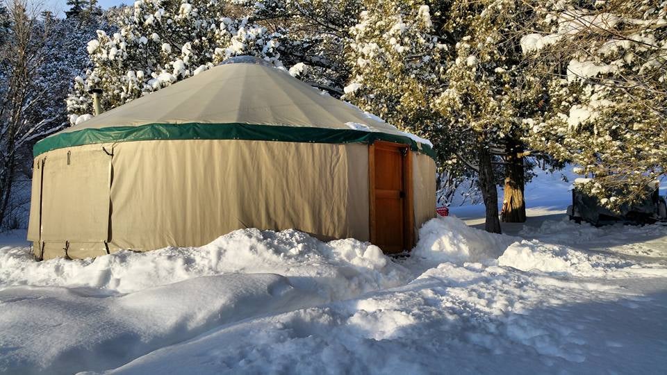Camper submitted image from Green Canyon Yurt - 5