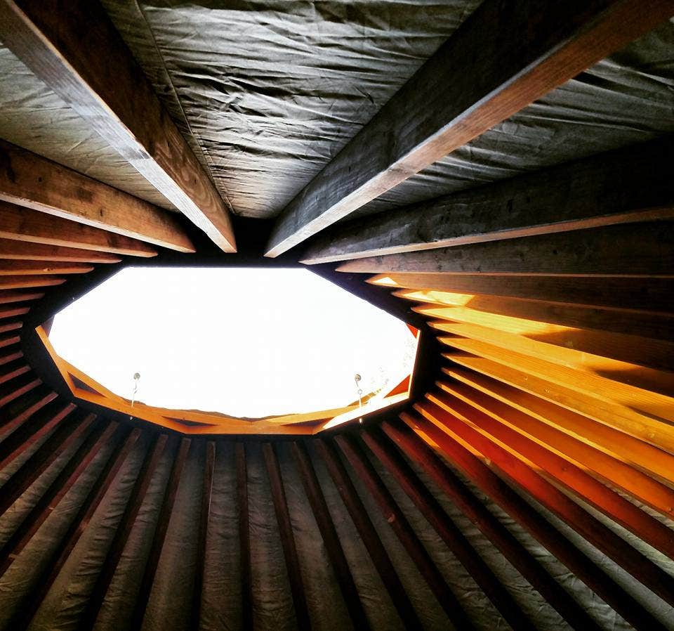 Camper submitted image from Green Canyon Yurt - 3