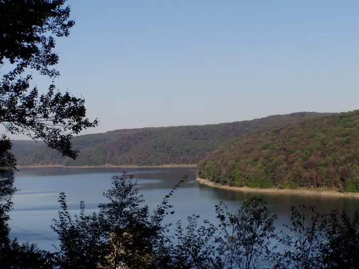 Camper submitted image from East Branch Campground — East Branch Clarion River Lake - 1