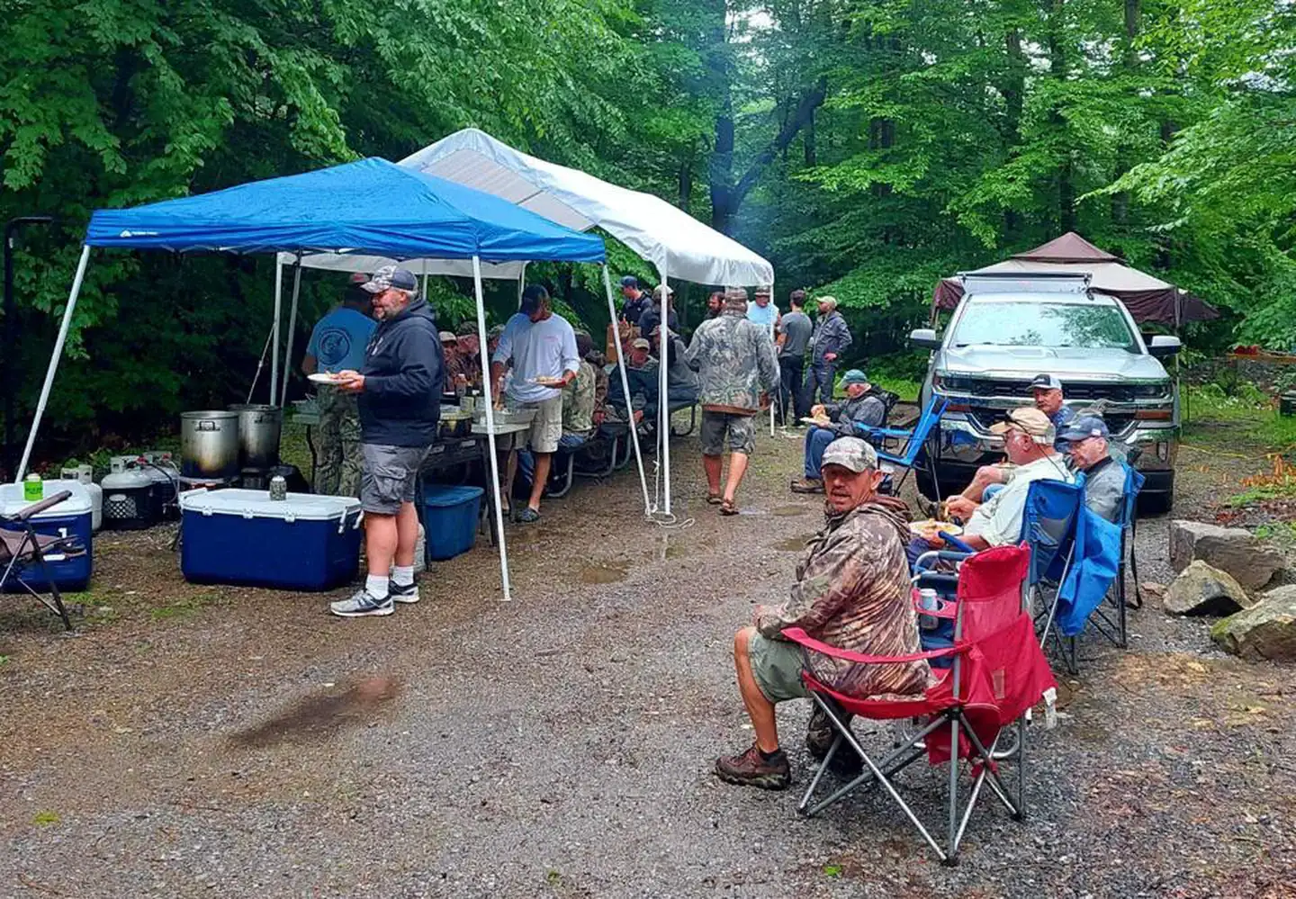 Camper-submitted photo at East Branch Campground — East Branch Clarion River Lake near Smethport, PA