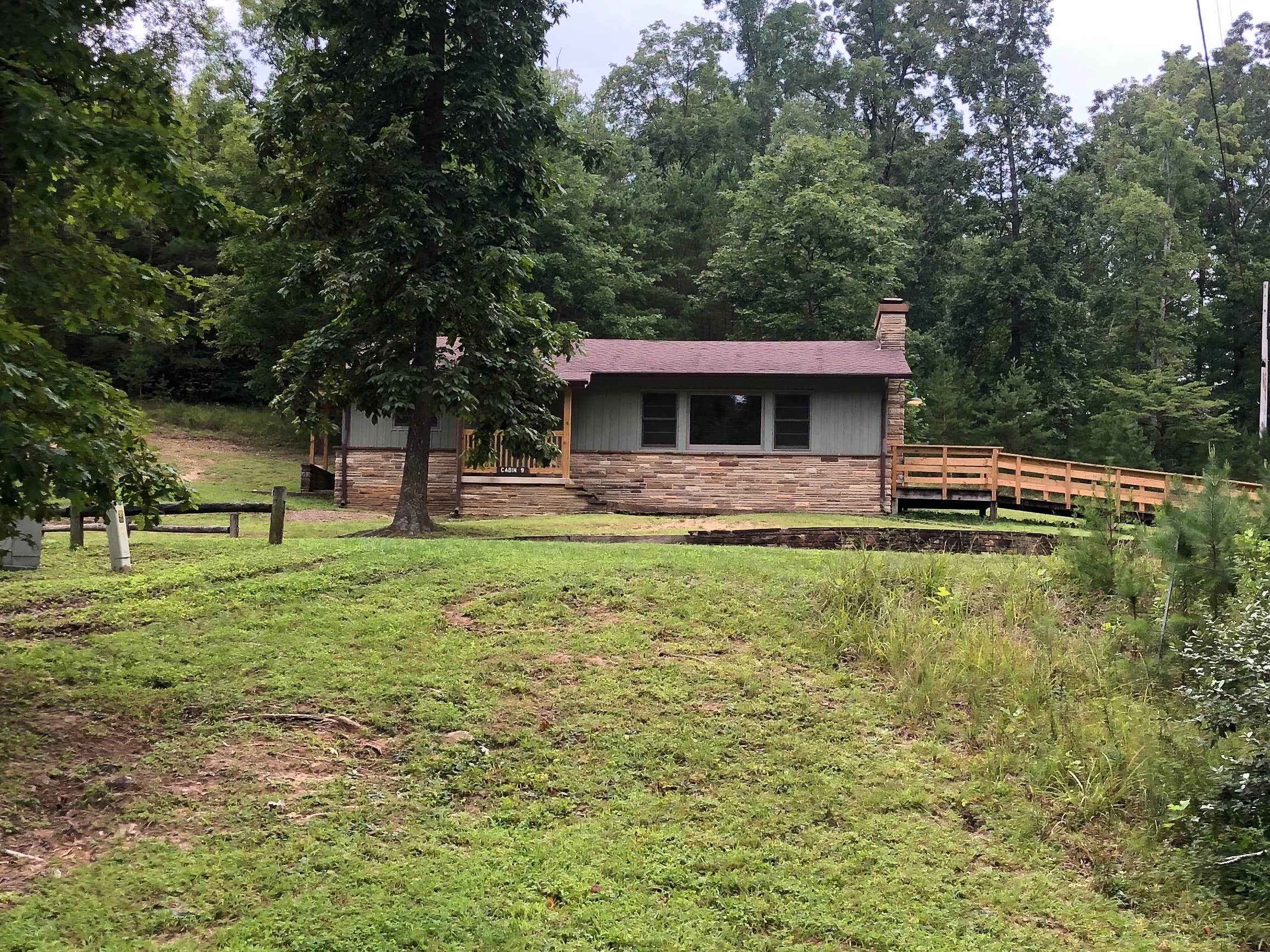 Lori H.'s photo of a cabin at Pickett CCC Memorial State Park Campground near Laurel River Lake
