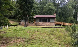 Lori H.'s photo of a cabin at Pickett CCC Memorial State Park Campground near Strunk, KY