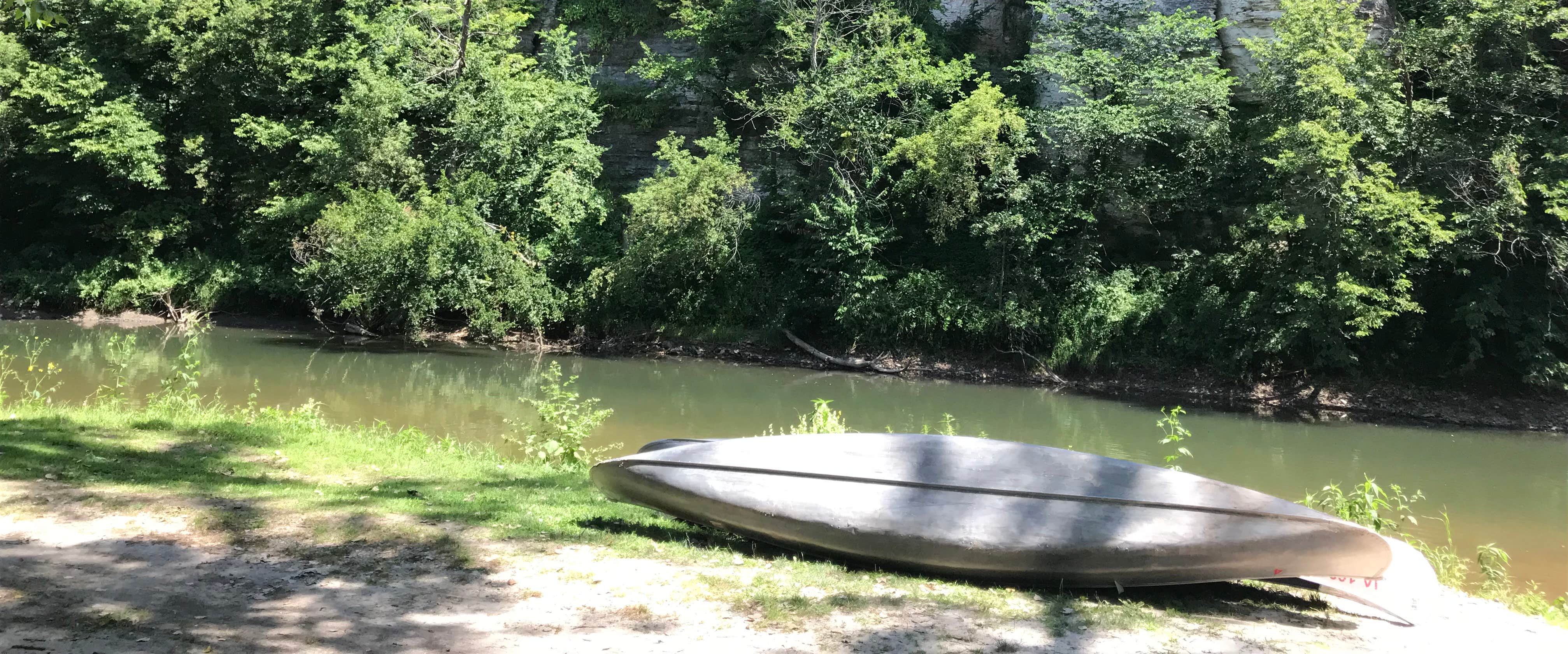 Camper submitted image from Chimney Rock Canoe and Campground - 3