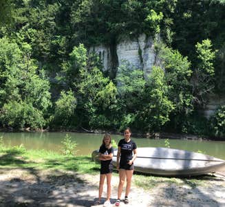 Camper-submitted photo from Chimney Rock Canoe and Campground