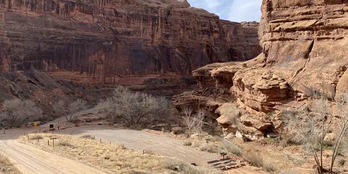 Camper submitted image from Hunter Canyon Campground