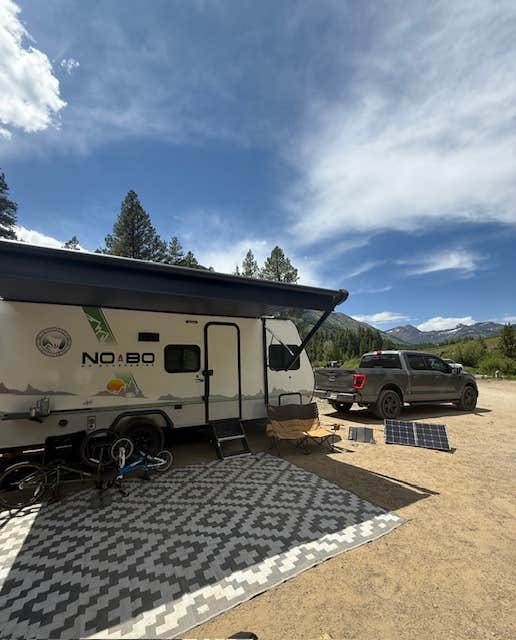 Hillary B.'s photo of rv camping at Oh Be Joyful Campground near Crested Butte, CO