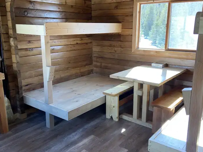 Camping near Tern Lake: Crescent Saddle Cabin, Moose Pass, Alaska