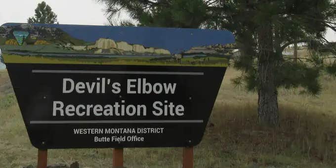 Camper submitted image from Devil's Elbow Campground