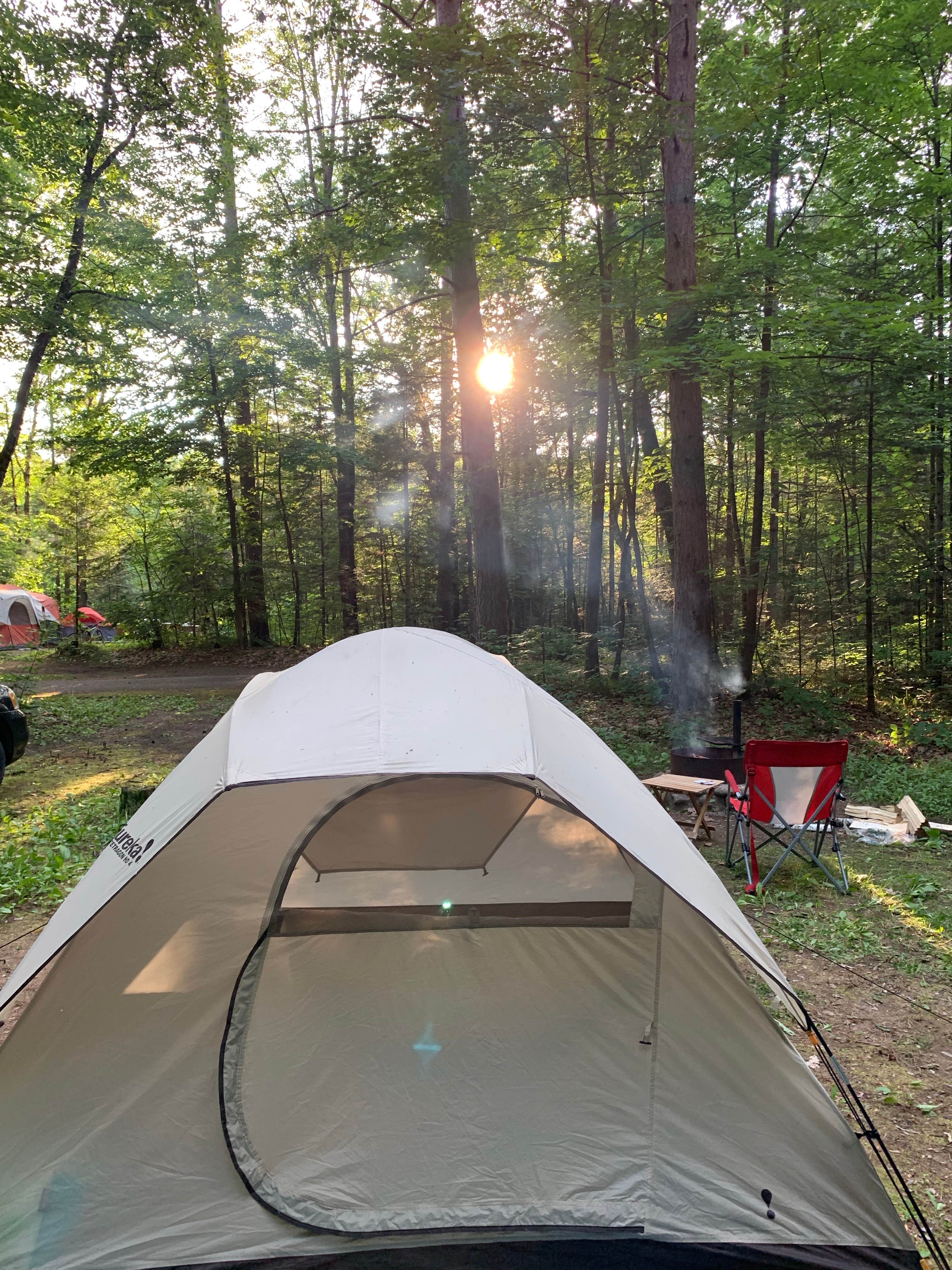 Two Snoops's photo at Bagley Rapids NF Campground near Townsend, WI