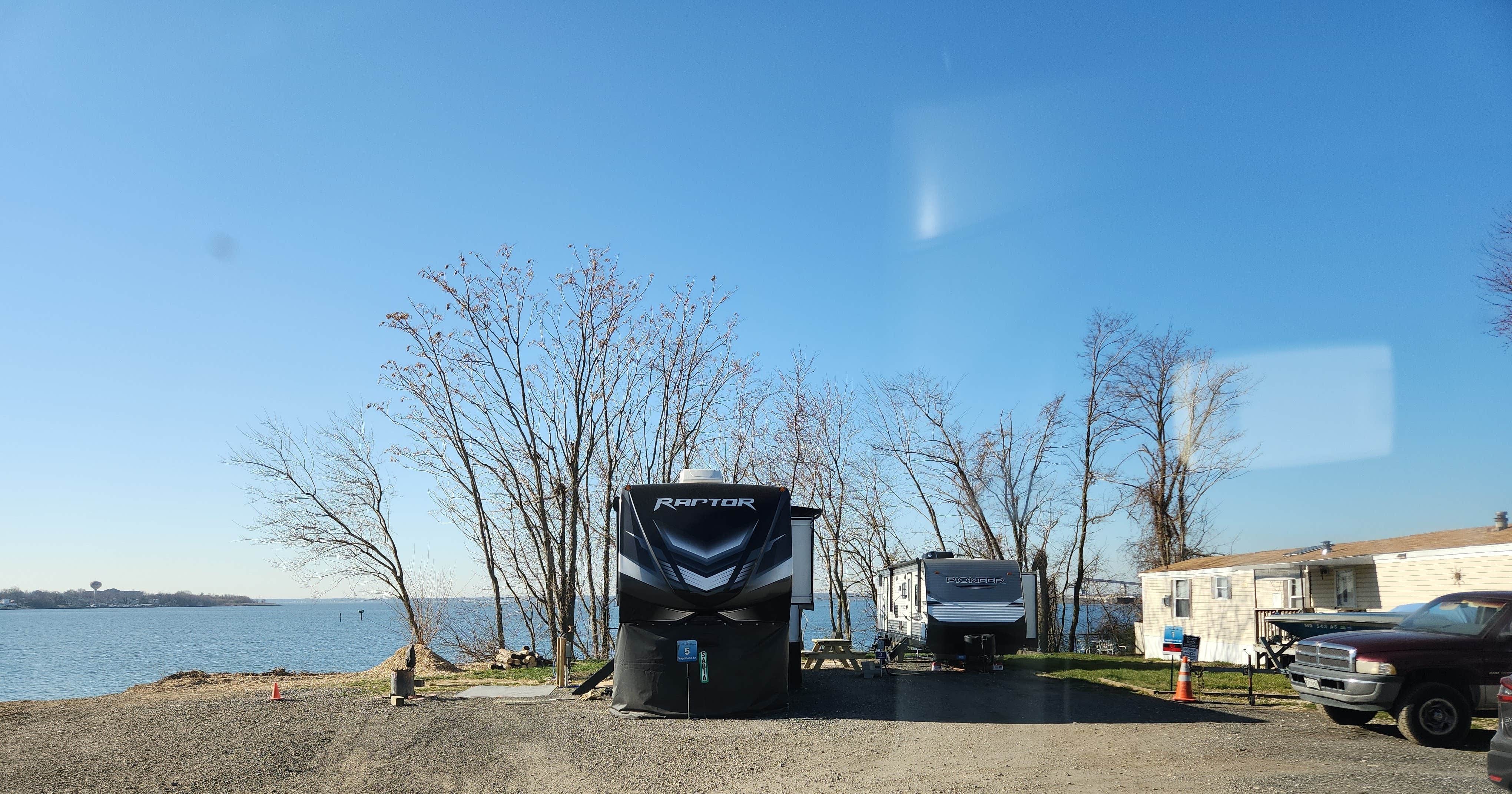 Joe F.'s photo of rv camping at Bay Front Mobile Home Court & RV near Townsend, DE