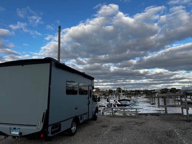 Denis A.'s photo of rv camping at Crocker's Boatyard near Shelter Island, NY